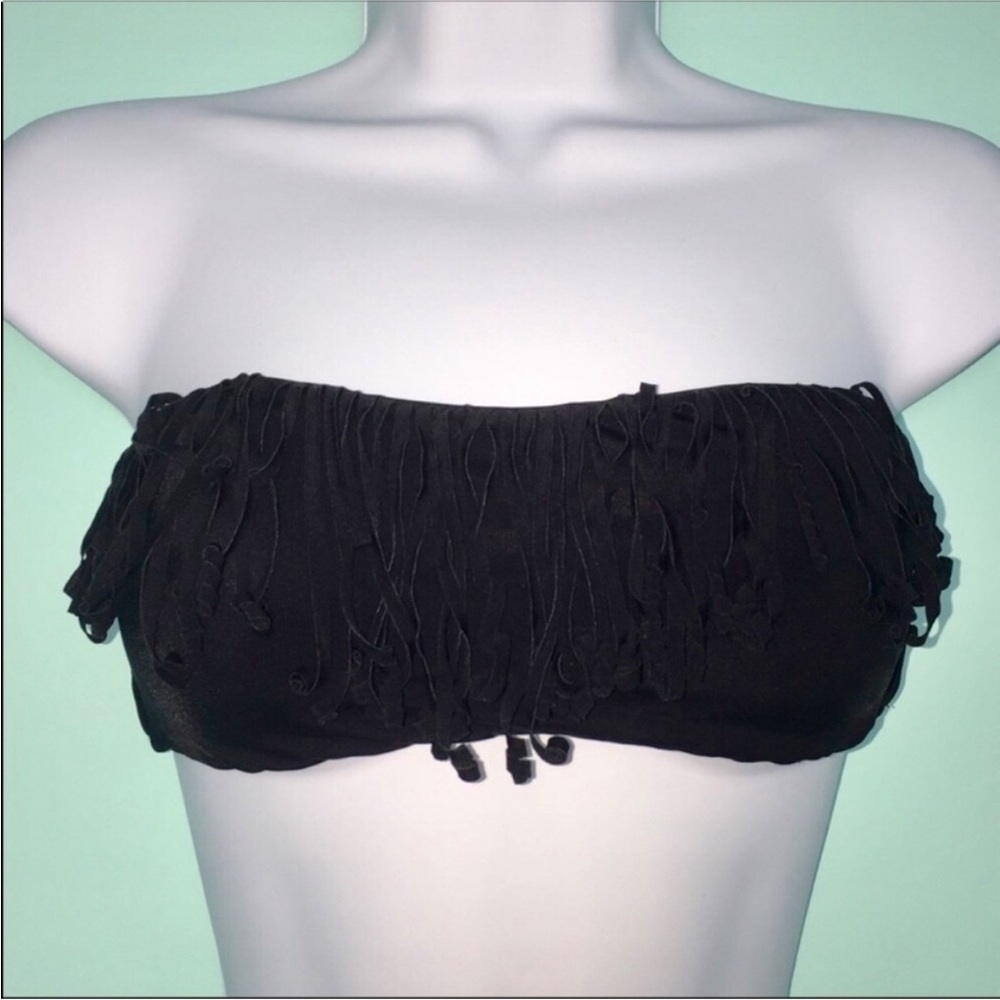 VICTORIA'S SECRET Bandeau Bikini Top with Fringe